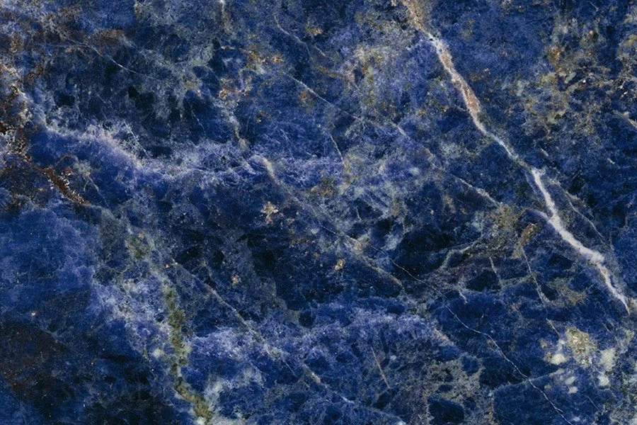 Fotografía real de Sodalite Blue